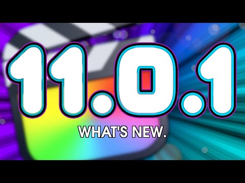 Final Cut Pro Update! What's in 11.0.1?