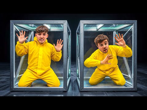 24h in 1m³ Box Eingesperrt! 🫣 mit NeedtoKnow