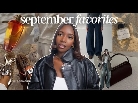 September Favorites 🍂 | beauty, fashion & fragrance