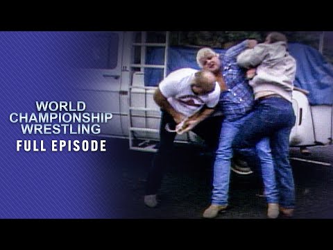 FULL EPISODE: Four Horsemen ambush Dusty Rhodes in parking lot: WCW, Oct. 25, 1986