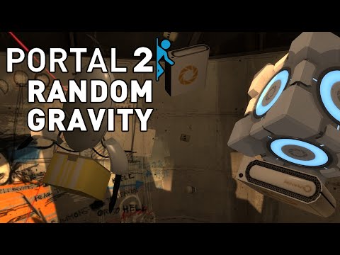 Portal 2 but Chat can Control Gravity