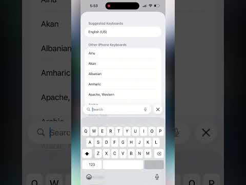نحوه اضافه کردن کیبورد فارسی در iOS 26 | تنظیمات کیبورد آیفون | کیبورد فارسی آیفون
