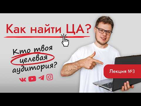 Определение и анализ ЦЕЛЕВОЙ аудитории для чайников. Маркетинг это просто - лекция №3