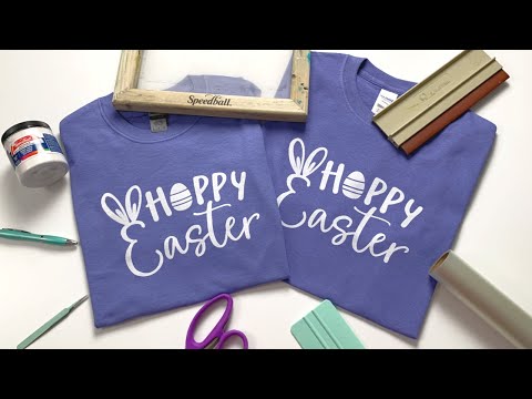 How to Screen Print Multiple Shirts Using Cricut