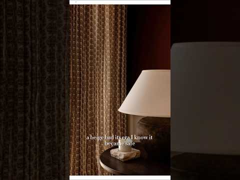 Cozy Brown Is Replacing Sad Beige