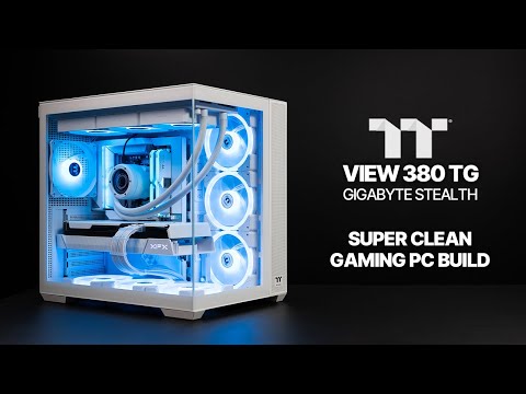 Super Clean AMD Gaming PC Build | Thermaltake View 380 TG | Ryzen 9 9900X | Gigabyte B650E Stealth