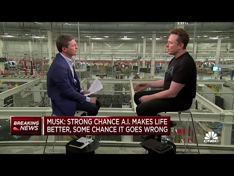 Tesla CEO Elon Musk discusses the implications of A.I. on his children's future in the workforce