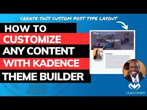 Kadence Theme Builder Tutorial: How to Create Custom Layouts for Posts, Archives & Custom Post Types