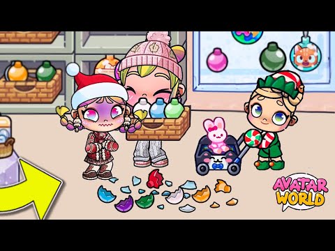 НОВОГОДНИЕ ПОКУПКИ 🛒🎄 в AVATAR WORLD ИСТОРИЯ 💕 РУТИНА СЕМЬИ 👨‍👩‍👧‍👦 ОБНОВЛЕНИЕ СЕКРЕТЫ СЕРИАЛ