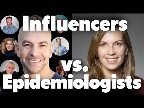 Influencers vs Epidemiologists: Money & Fame vs Science