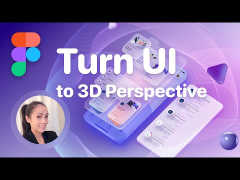Create a UI into a 3D Perspective in Figma