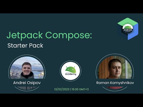 AA Jetpack Compose #1: Starter Pack