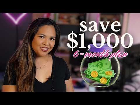 How to Build Your First $1,000 Emergency Fund (6 Month Plan)
