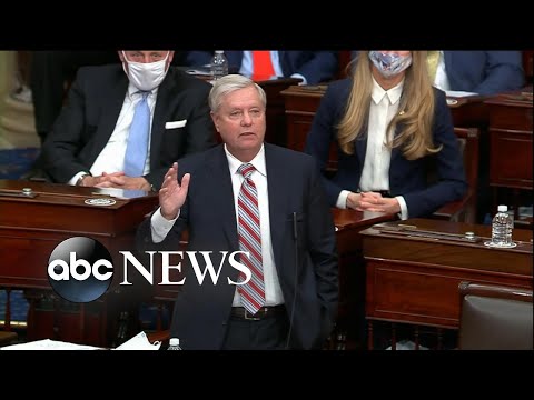 Lindsey Graham delivers remarks on Capitol breach