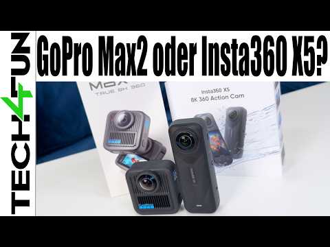 GoPro Max 2 oder Insta360 X5 | Wer macht das Rennen | 1:1 Vergleich