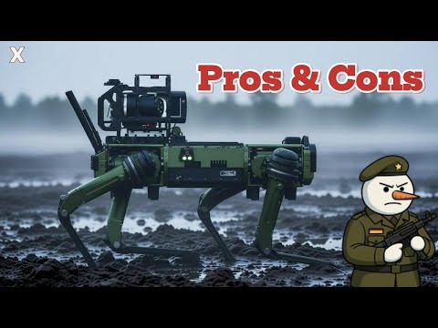Armed Robot Dogs: Pros and Cons from an Expert Perspective