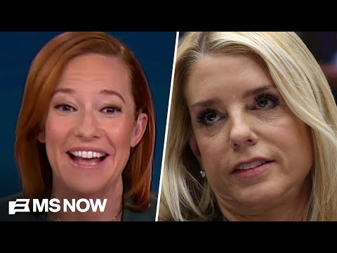 Pam Bondi makes an ABSOLUTE FOOL of herself frantically ducking Epstein questions