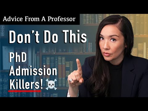 PhD Application Mistakes That Will Cost You Admission
