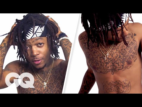 J.I.D. Breaks Down His Tattoos | GQ