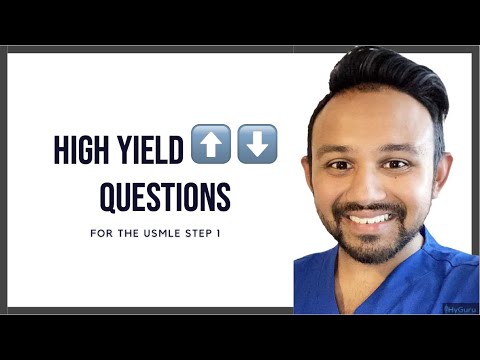 High Yield Arrows for the USMLE ⬆️ ⬇️