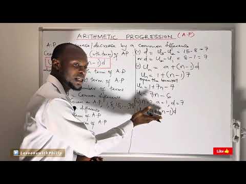 ARITHMETIC PROGRESSION [AP]