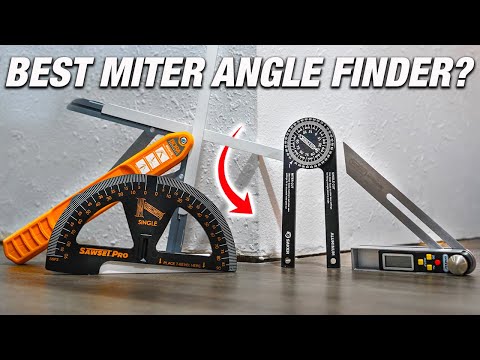 What Is The BEST Miter Protractor For Perfect Fitting Baseboards And Crown Mouldings? How To DIY