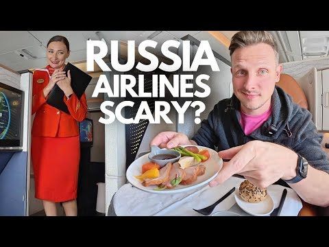 Drone Attacks & Caviar - my WILD Ride on Russia’s National Airline!