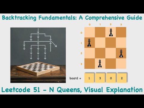 Backtracking Fundamentals: A Comprehensive Guide - N Queens | Leetcode 51 | Animation