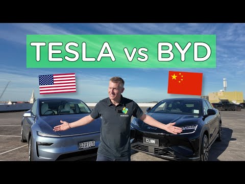BYD vs Tesla: a BATTLE to be the #1 family car in NZ!