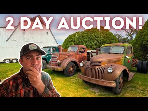 I Went to a 2 DAY FARM AUCTION & Bought Something Completely Unexpected!!!