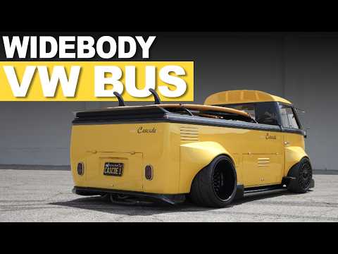 CRAZY Custom Widebody VW Truck on Air Suspension [4K]