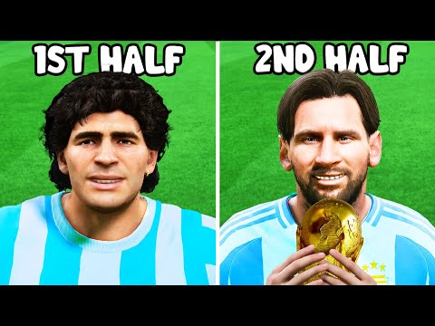 World Cup But Each Half = Different Year