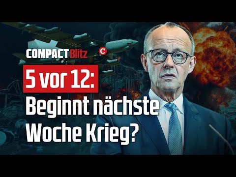 5 vor 12: Beginnt nächste Woche Krieg? ⚡️