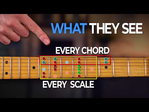 What The Fretboard Looks Like To A Good Player