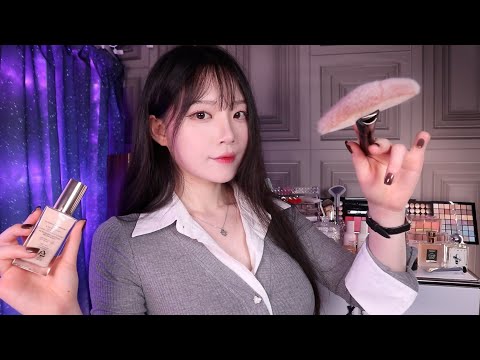 ASMR(Sub✔) Busy K-POP Idol make up Role Play 1hour (in the Back Stage)