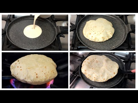 10 Minutes Recipe - The Perfect Roti (Phulka Chapati ) - No knead - No Rolling 🙂