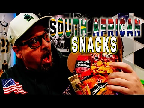 American Tries South African Snacks for the First Time.