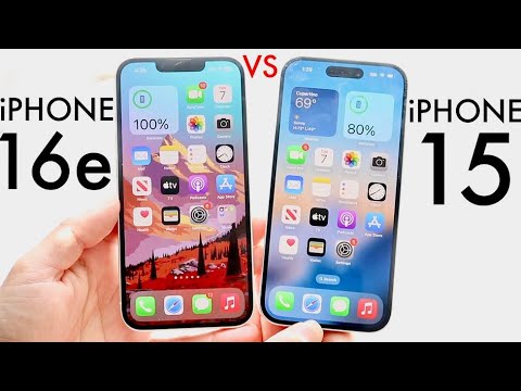 iPhone 16e Vs iPhone 15! (Comparison) (Review)
