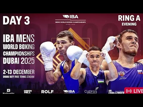 Rwandan AIME VS ROGOZIN  VS RUSIAN DAY 3 IBA MENS BOXING WORLD CHAMPIONSHIP 2025 DUBAI