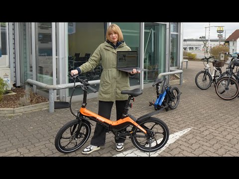 MINI CAMPING WOHNMOBIL E-BIKES 2024  🔴 Blaupunkt E-Klapprad FIENE nur 1.199 €