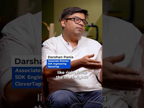 Sneak peek into CleverTap's Architecture Ft. Hardik Shah, and Darshan Pania from @CleverTap #shorts