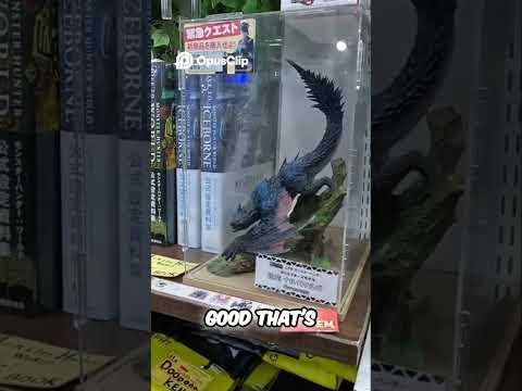 Monster Hunter Figures in Kotobukiya are insanely detailed! #kotobukiya #thriftshopping #japan