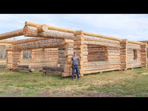 I Spent 2 Years Building My 1st Log Home