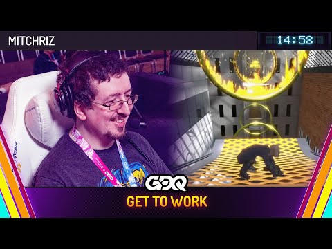 Get to Work by Mitchriz in 14:58 - Summer Games Done Quick 2025