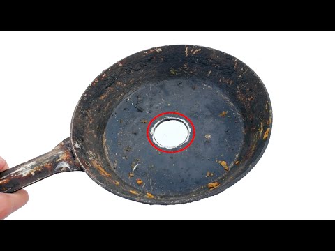 Once you learn this secret, you will never throw away the old pan again! Creation Tips