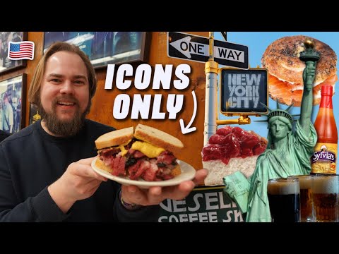 New York City FOOD TOUR Iconic Edition!