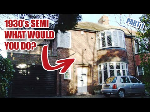 A bigger project! 1930's semi renovation (Part 1)