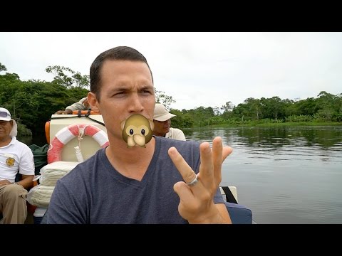 NATE JUMPED IN THE AMAZON RIVER!