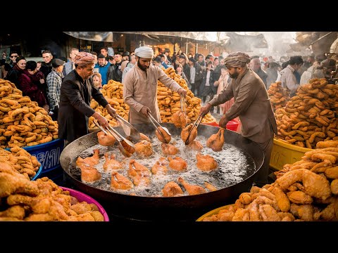 AFGHAN BIGGEST FREE RAMADAN IFTAR | Preparing free food for 500+ Peoples | Street food Afghanistan