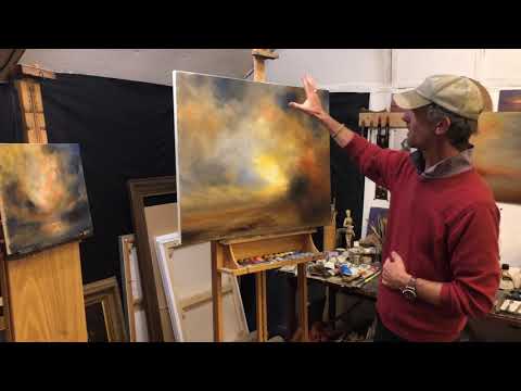 Glazing An Oil Painting with Nial Adams
